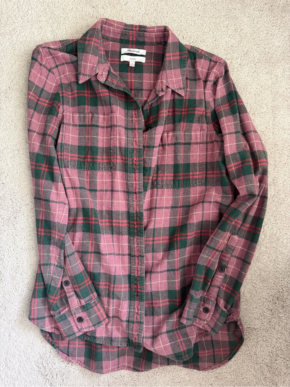 Madewell Women’s Plaid Flannel